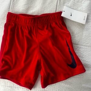 Nike Kids Red Shorts